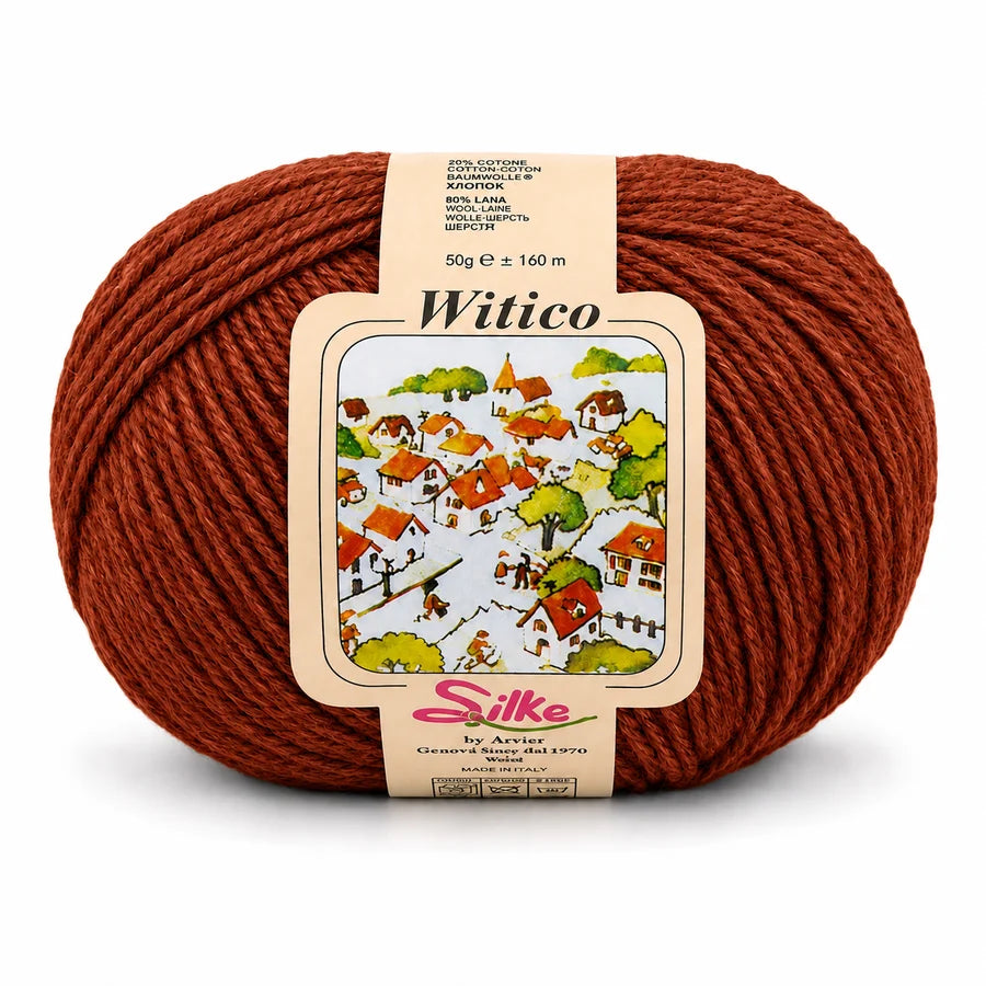 Witico • 50% PURA LANA VERGINE • 50% ACRILICO