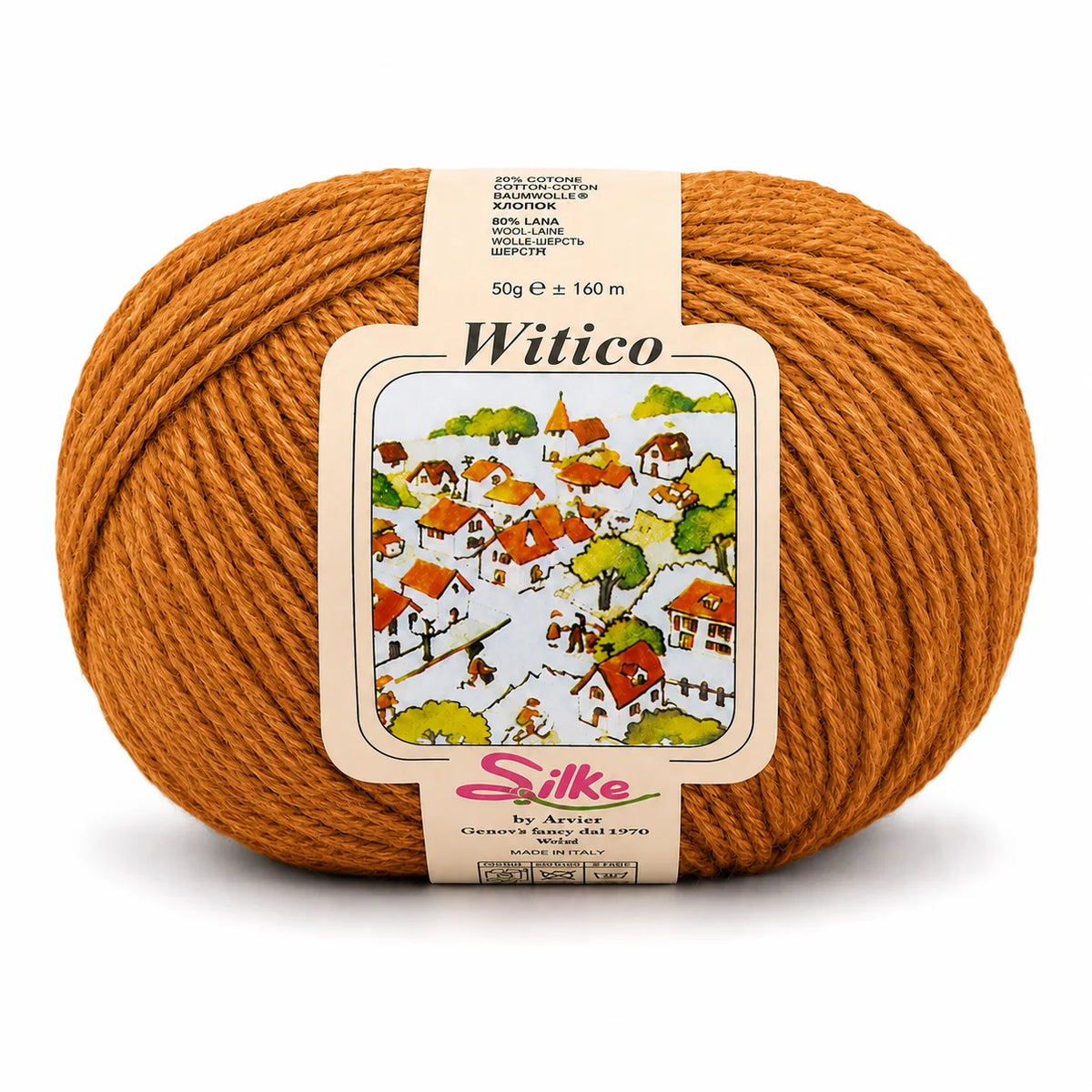 Witico • 50% PURA LANA VERGINE • 50% ACRILICO