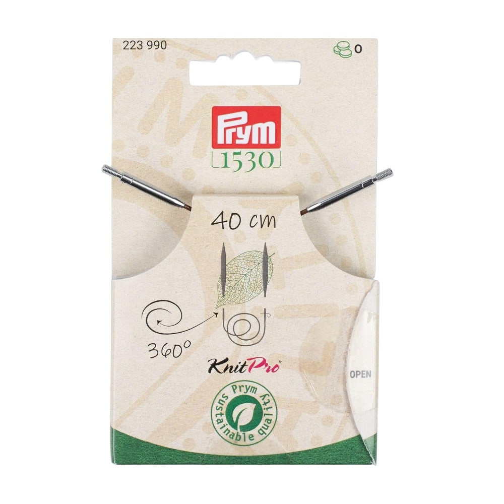 PRYM - CORDA E ACCESSORI IN PLASTICA NATURALE, GIREVOLE A 360°