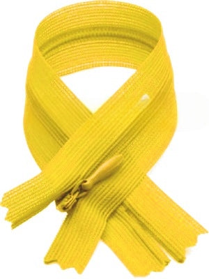 Chiusure invisibile 50cm BUSTA 10 PEZZI