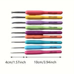 Uncinetti Arcobaleno, Manici