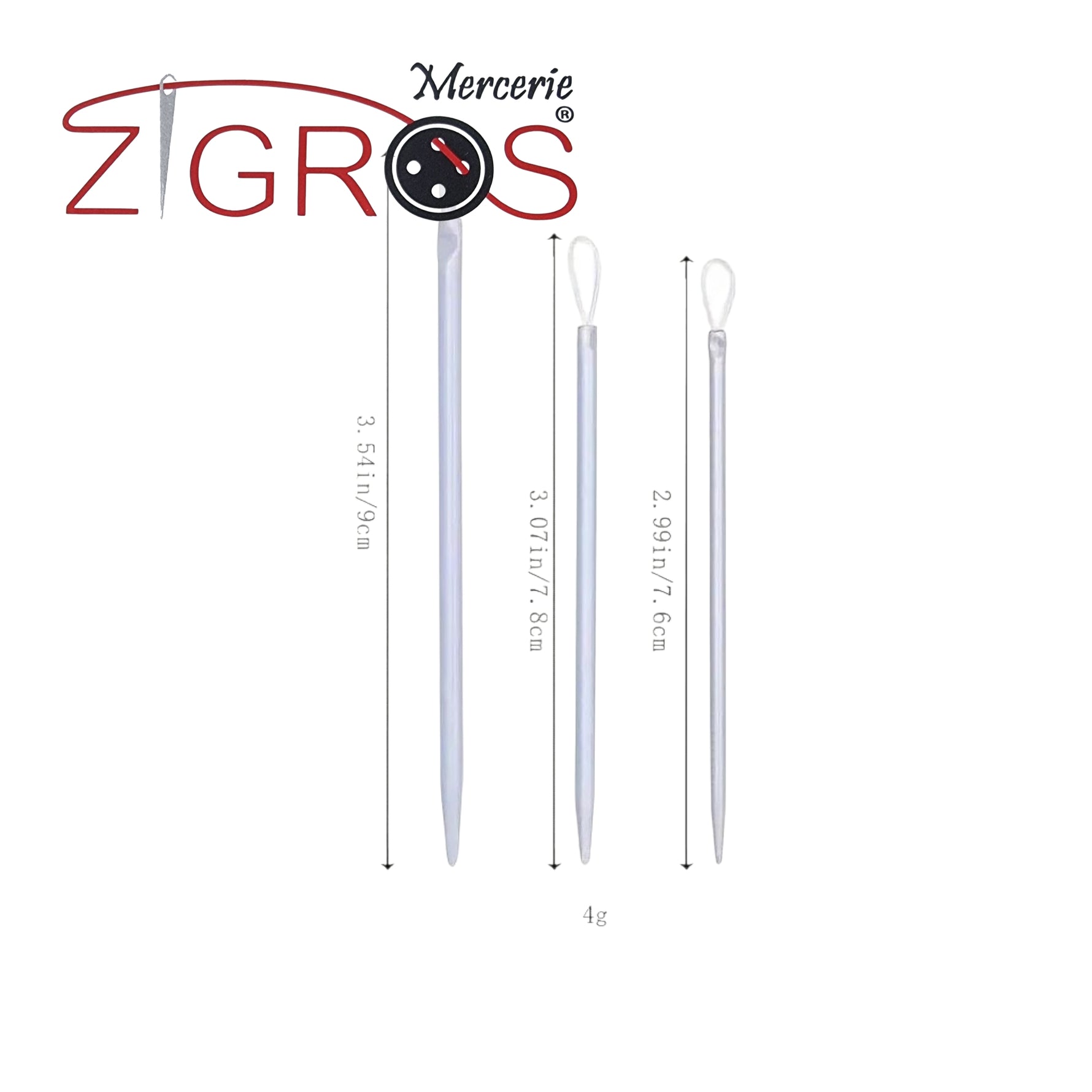 aghi per lavorare a maglia in filo di nylon