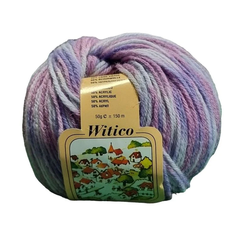 Witico 50% Pura Lana Vergine ,50% Acrilico.