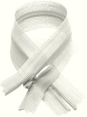 Chiusure invisibile 50cm BUSTA 10 PEZZI