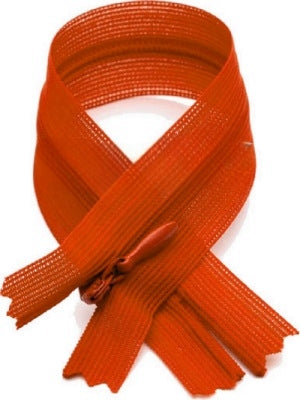 Chiusure invisibile 50cm BUSTA 10 PEZZI