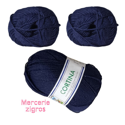 Cortina 50% lana merinos 50 gr
