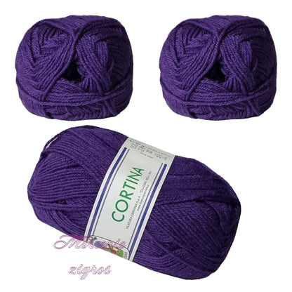 Cortina 50% lana merinos 50 gr
