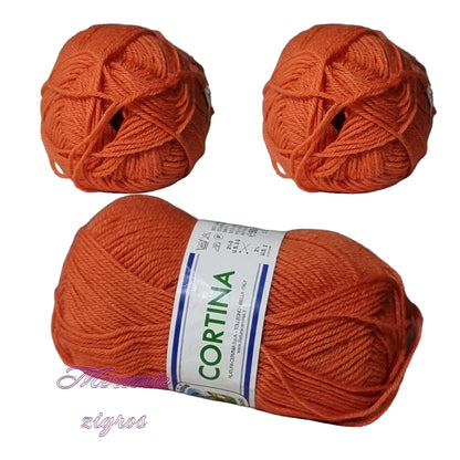 Cortina 50% lana merinos 50 gr