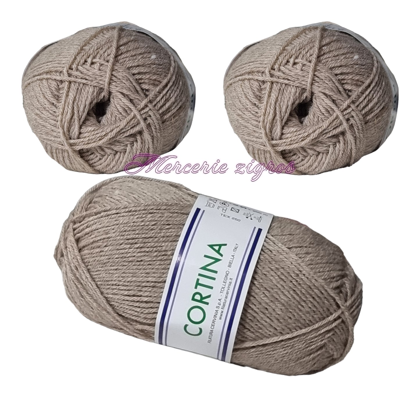 Cortina 50% lana merinos 50 gr