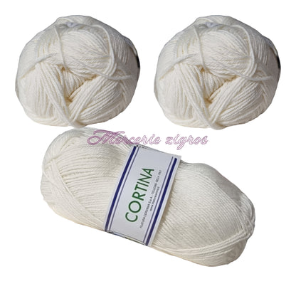 Cortina 50% lana merinos 50 gr