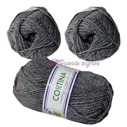Cortina 50% lana merinos 50 gr