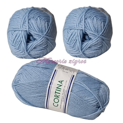 Cortina 50% lana merinos 50 gr