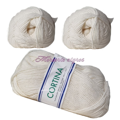Cortina 50% lana merinos 50 gr