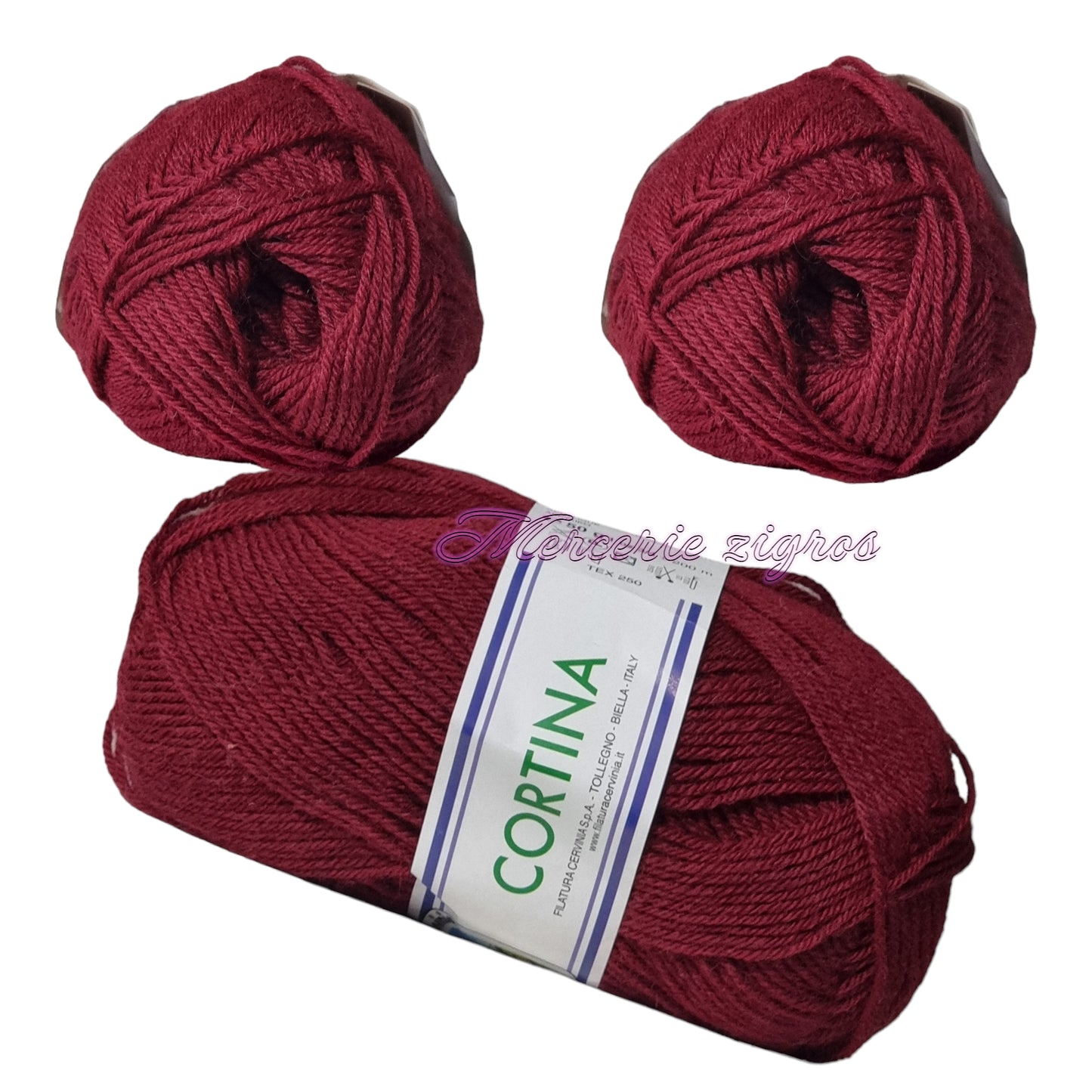 Cortina 50% lana merinos 50 gr
