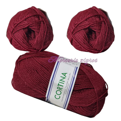 Cortina 50% lana merinos 50 gr