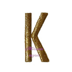 Lettere Alfabeto in Lurex h.5 cm