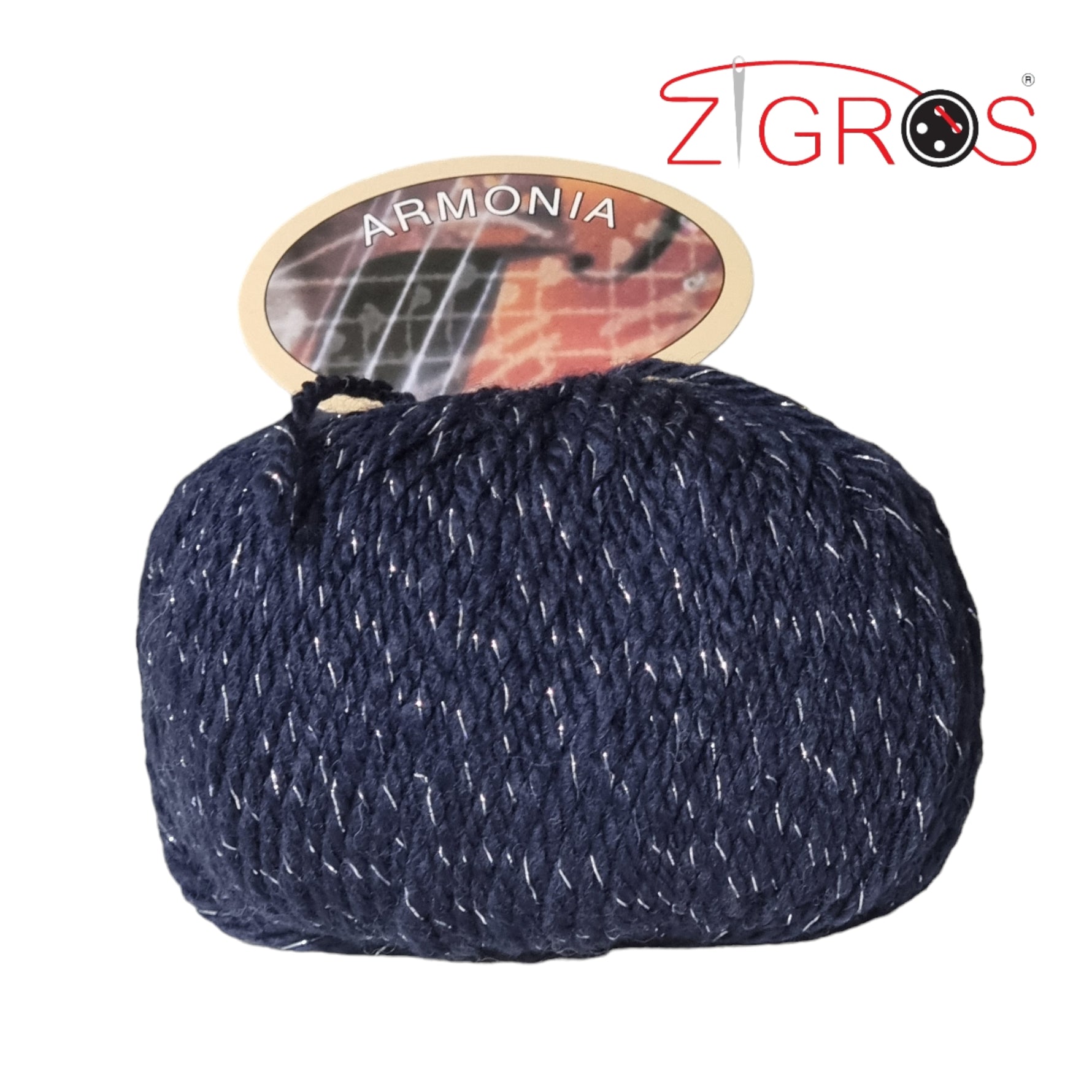 Armonia 49% Lana 49% Acrilico–2% Pol.Met