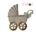 Disegni Termoadesivi - Carrozzino 15cm