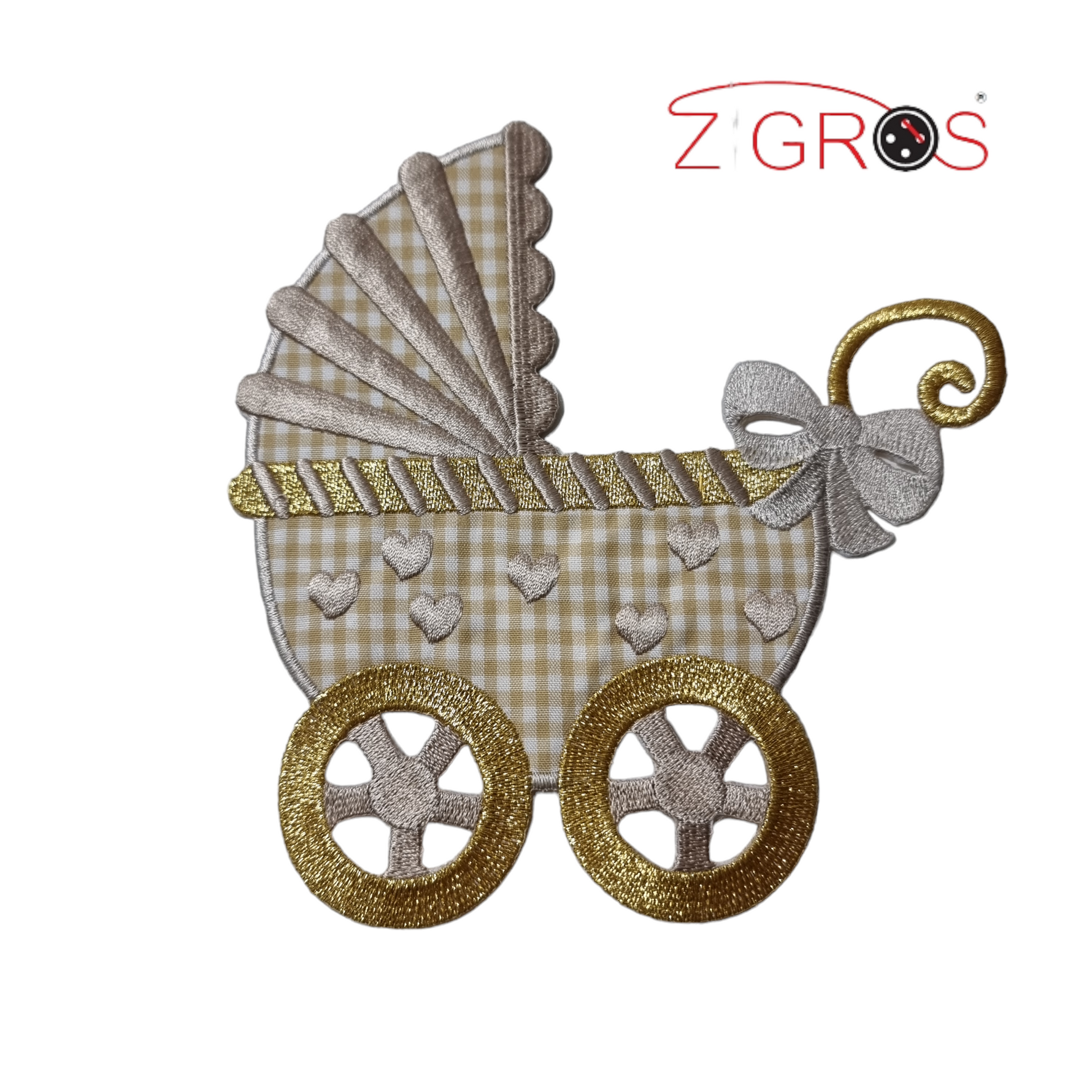 Disegni Termoadesivi - Carrozzino 15cm