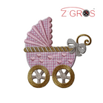 Disegni Termoadesivi - Carrozzino 15cm