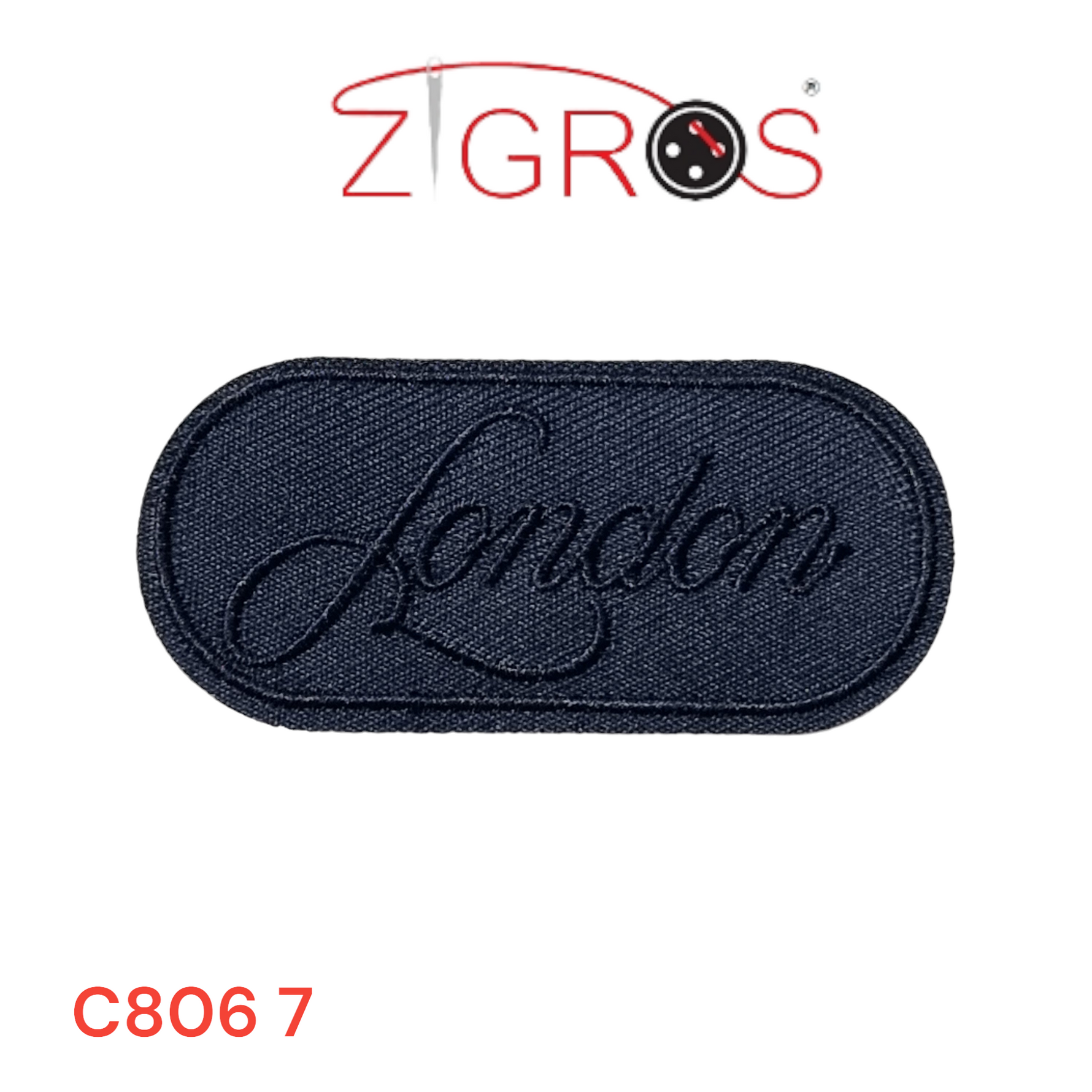 Sport 806/B - London 7x3 cm