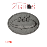 Sport 534/B - 360° 6,5x4.5 cm (3:Variante)