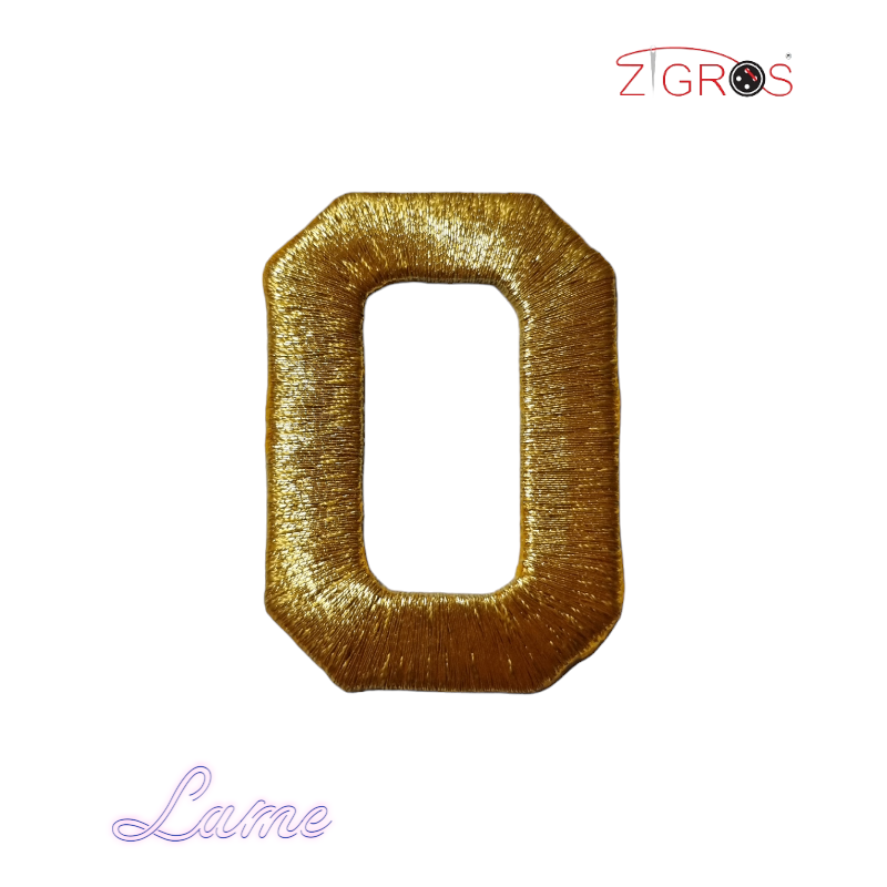 Lettere Alfabeto in Lurex h.5 cm