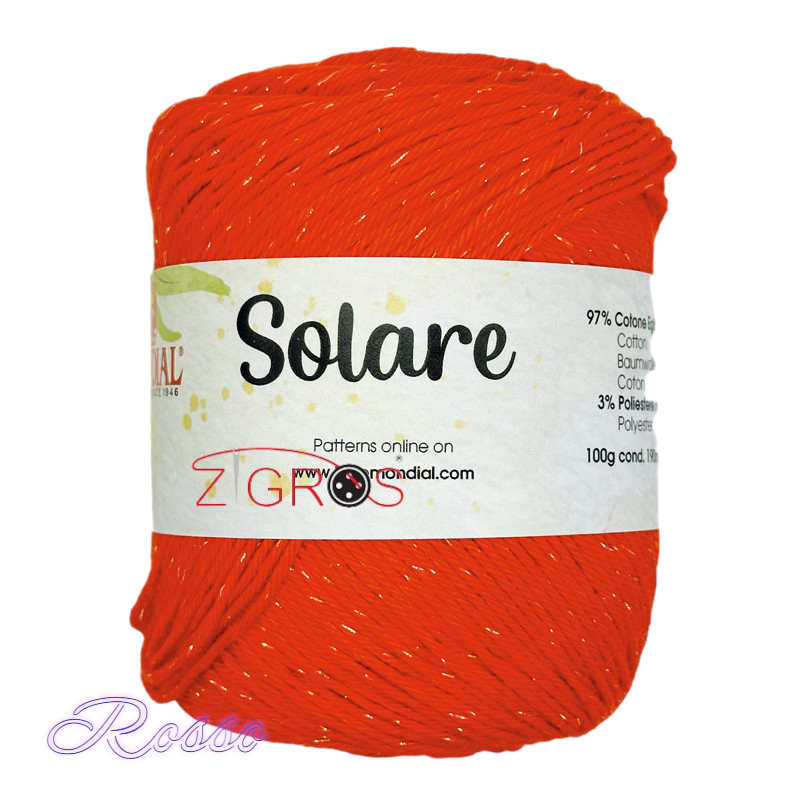 Solare 97% Cotone Egitto 3% Poliestere Met.
