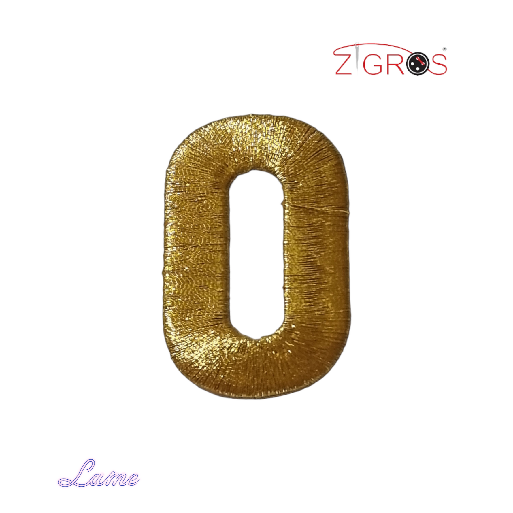 Lettere Alfabeto in Lurex h.5 cm