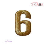 Lettere Alfabeto in Lurex h.5 cm