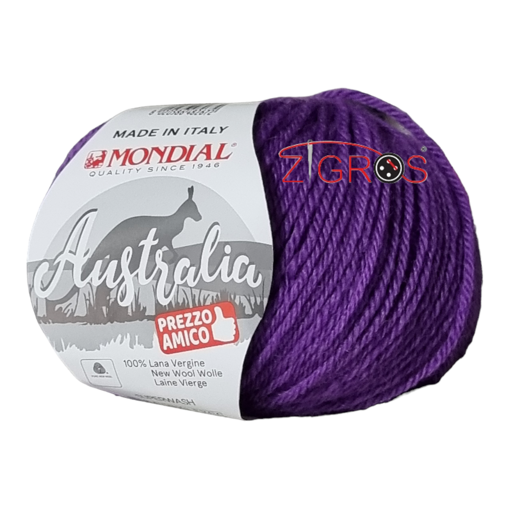 Australia 100% Lana Vergine
