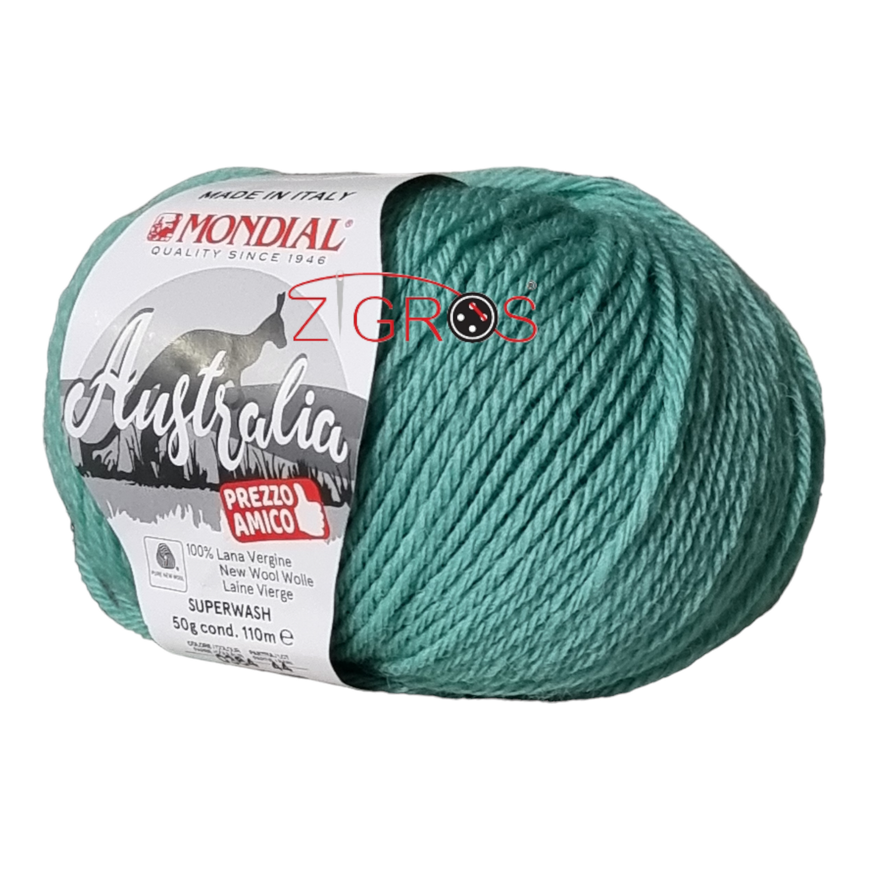 Australia 100% Lana Vergine