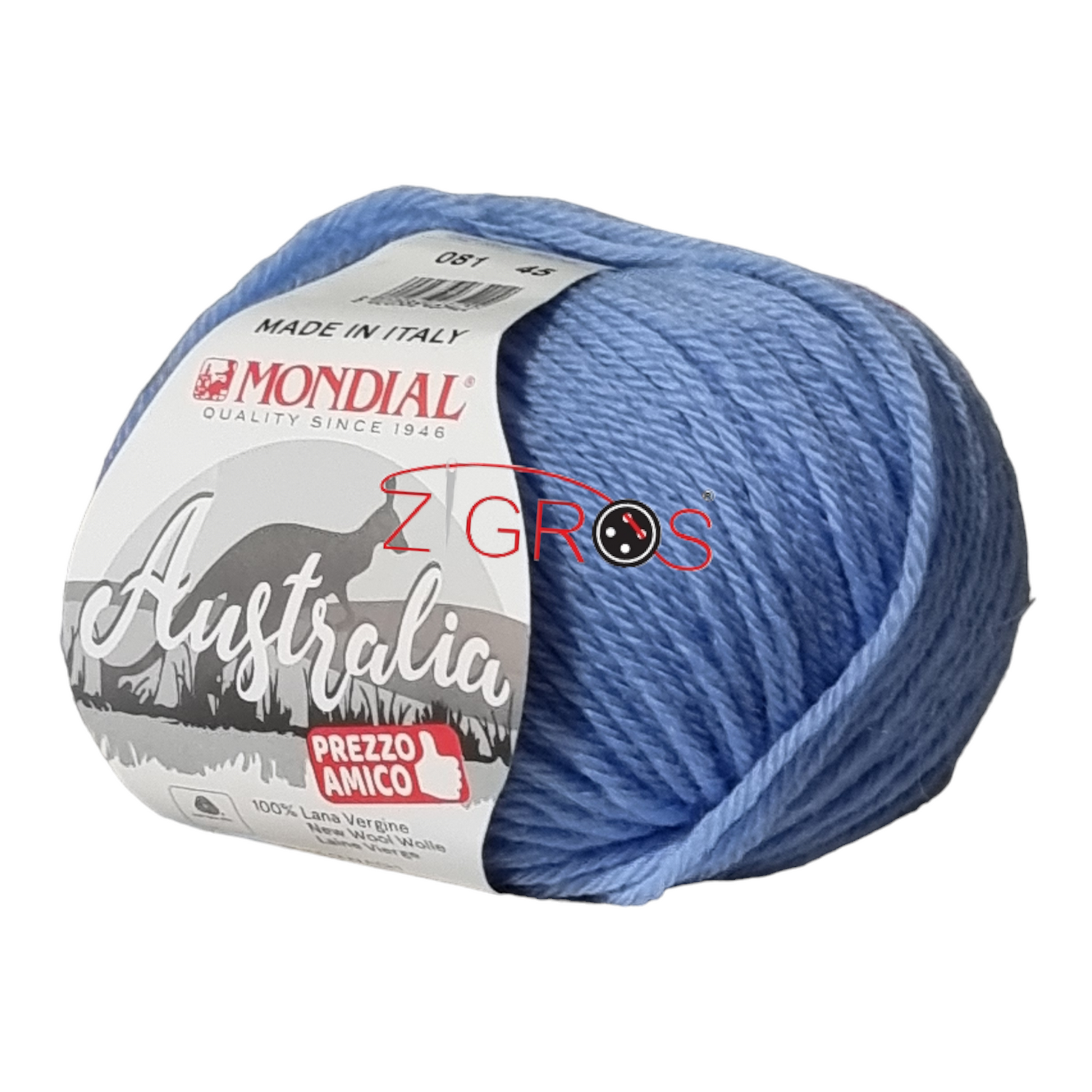 Australia 100% Lana Vergine