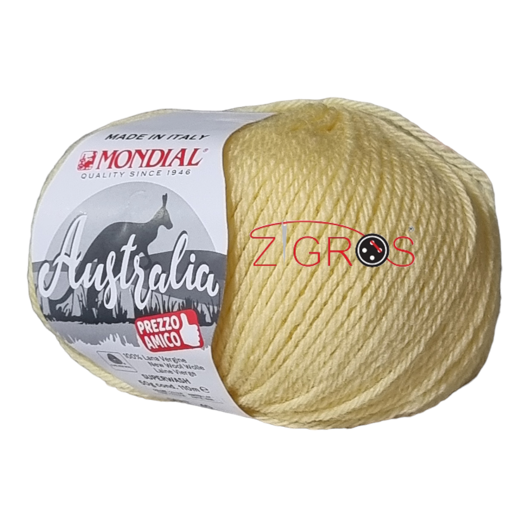 Australia 100% Lana Vergine