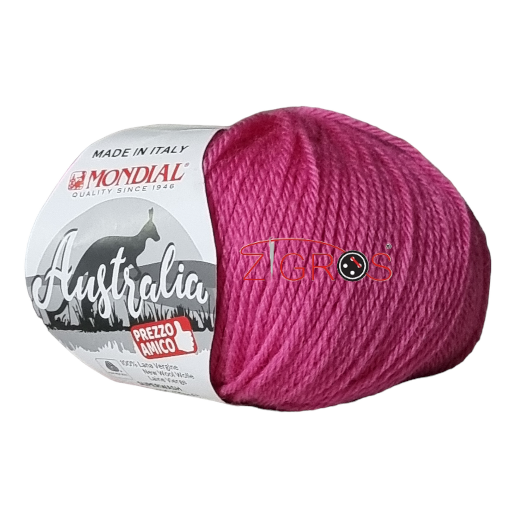 Australia 100% Lana Vergine