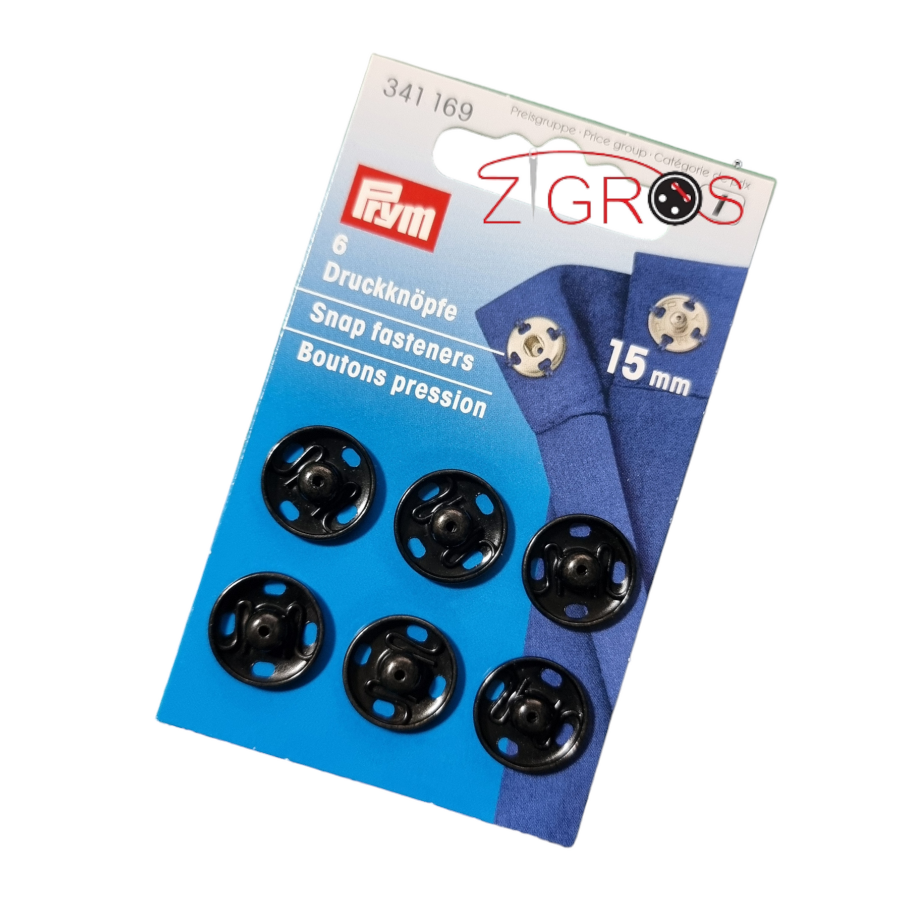 Bottoni Automatici ottone Cucire