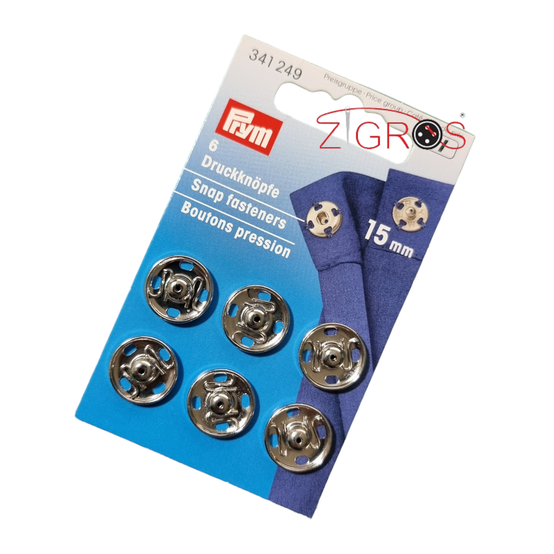 Bottoni Automatici ottone Cucire