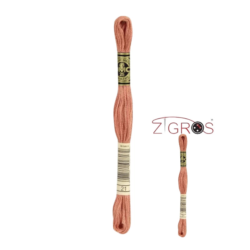 REF. 117MC FILO DA RICAMO MOULINÉ SPÉCIAL DMC - 8MT
