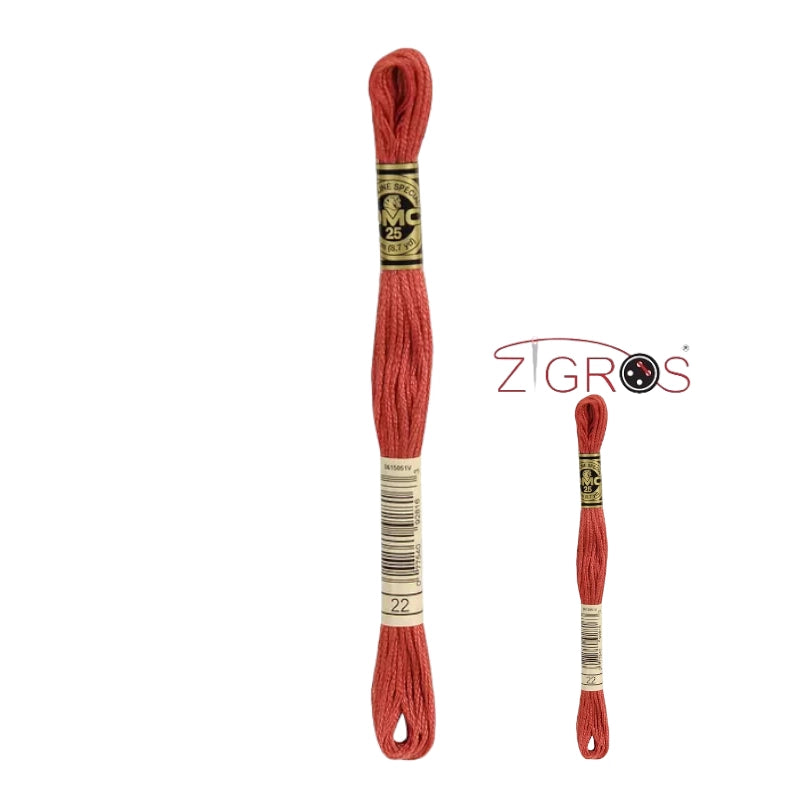 REF. 117MC FILO DA RICAMO MOULINÉ SPÉCIAL DMC - 8MT