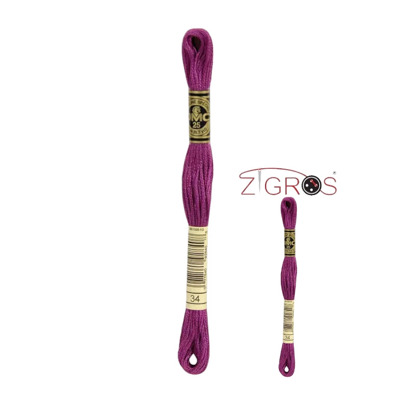 REF. 117MC FILO DA RICAMO MOULINÉ SPÉCIAL DMC - 8MT