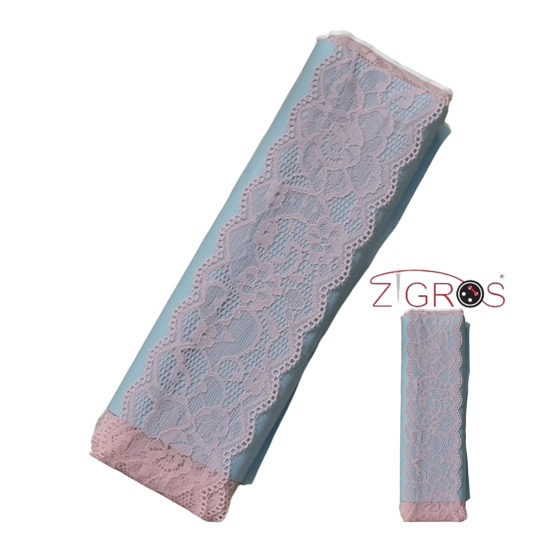 Pizzo Elasticizzato Con Motivo Floreale