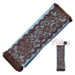 Pizzo Elasticizzato Con Motivo Floreale