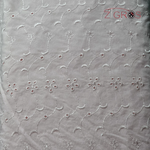 Tessuto stoffa pizzo sangallo 100% cot ricamato ...