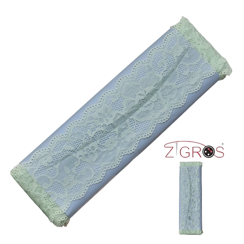 Pizzo Elasticizzato Con Motivo Floreale