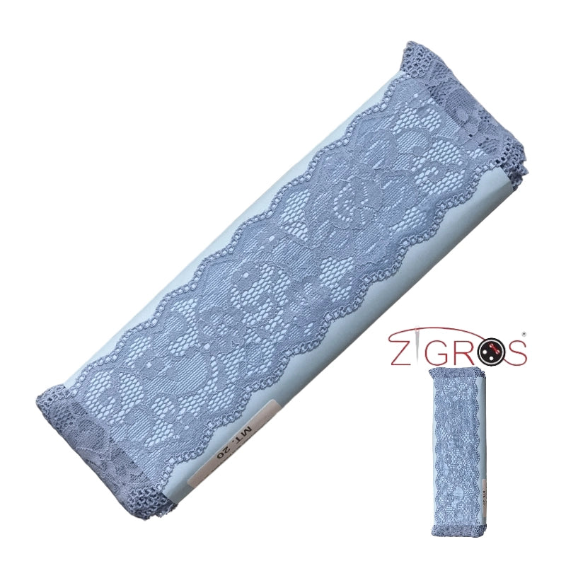 Pizzo Elasticizzato Con Motivo Floreale