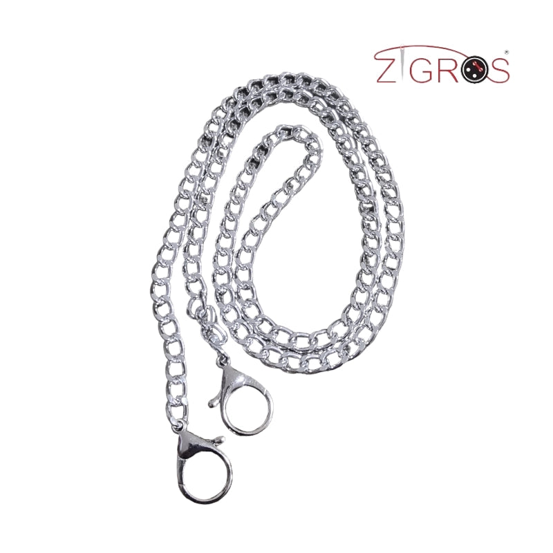 Catena per Borsa a Tracolla, Catena Borsa Argento 110 cm
