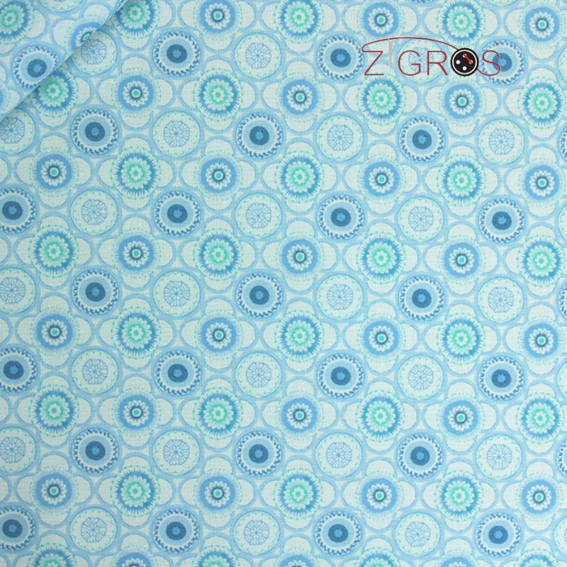 Cotone Stampato Patchwork Spring