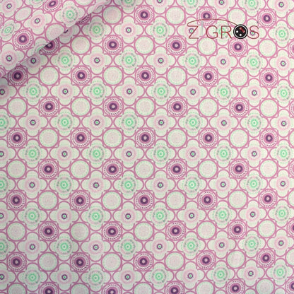 Cotone Stampato Patchwork Spring