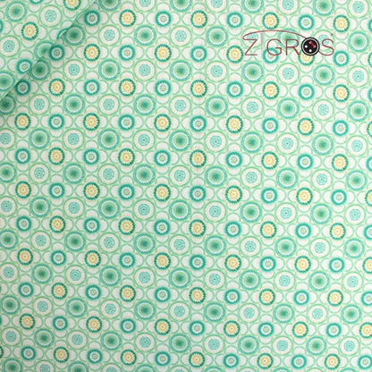 Cotone Stampato Patchwork Spring