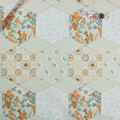 Cotone Stampato Patchwork Spring